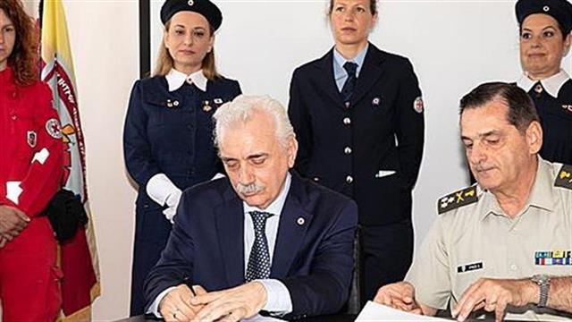 Υπογραφή νέου Μνημονίου Συνεργασίας μεταξύ ΕΕΣ και Γενικού Επιτελείου Στρατού