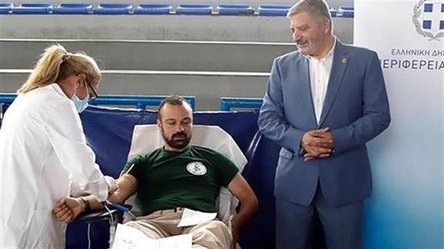 Γ. Πατούλης: Τιμούμε και ευχαριστούμε τους εθελοντές αιμοδότες