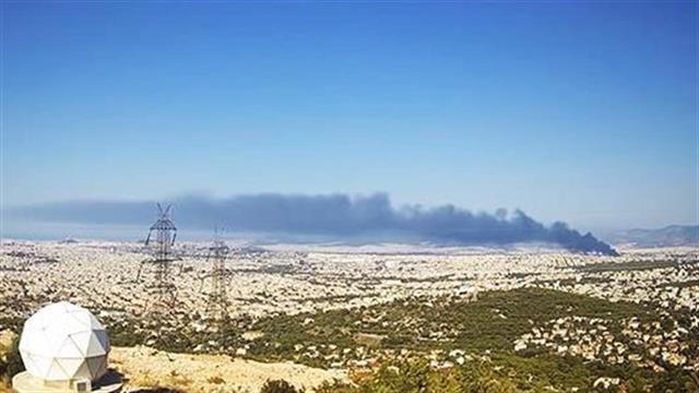 Αντικαρκινική Εταιρεία: Διοξίνες στην ατμόσφαιρα από την πυρκαγιά στη Μεταμόρφωση