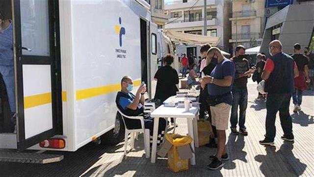 Τι έδειξαν τα rapid test του ΕΟΔΥ για κορωνοϊό στη Νίκαια