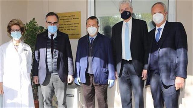 Εγκαίνια ΜΕΘ 5 κλινών στο "Σωτηρία", δωρεά της οικογένειας Χούρι