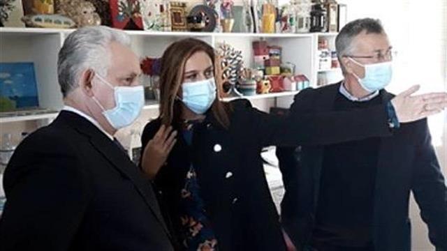 Επίσκεψη της Υφυπουργού Υγείας Ζωής Ράπτη στο ΓΝ Νέας Ιωνίας Κωνσταντοπούλειο - Πατησίων Αγία Όλγα