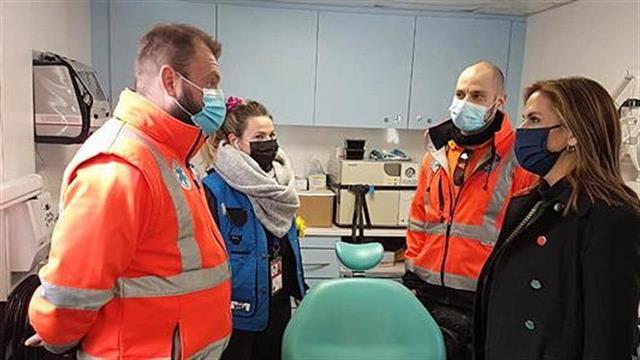 Επίσκεψη της Υφυπουργού Υγείας Ζωής Ράπτη σε Δομές Υγείας της Λάρισας