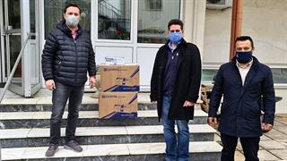 Παραδόθηκαν αντλίες έγχυσης φαρμάκων στο Νοσοκομείο από τον Δήμο Νάουσας