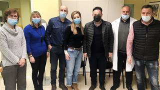 Επίσκεψη του Αντιπροέδρου του Ο.ΚΑ.ΝΑ. στη  Μονάδα Ολοκληρωμένης Θεραπείας της Εξάρτησης Κομοτηνής