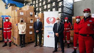 Ο ΣΦΕΕ στηρίζει την κοινωνία μαζί με τον Ε.Ε.Σ. στη μάχη κατά της πανδημίας