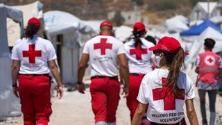 Επίσκεψη κλιμακίων του Γερμανικού και του Αυστριακού Ερυθρού Σταυρού στη Μυτιλήνη