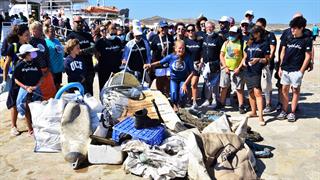 Περιβαλλοντική δράση στο εμβληματικό νησί της Δήλου, από τις Uni-pharma και InterMed 