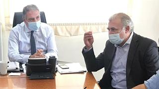 Συνάντηση εργασίας  του Αντιπροέδρου ΕΟΔΥ με τον Διοικητή 6ης ΥΠΕ