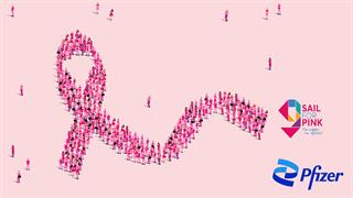 Το Κέντρο Ψηφιακής Καινοτομίας της Pfizer βασικός χορηγός της εκστρατείας για την πρόληψη και έγκαιρη διάγνωση του καρκίνου του μαστού «SailforPink»