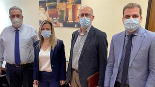 Συνάντηση εκπροσώπων της Ελληνικής Εταιρείας Φαρμακευτικού Management με τον Πρόεδρο του Ε.Ο.Φ.