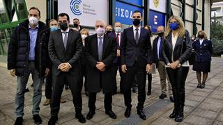 Εγκαινιάστηκε το νέο mega Εμβολιαστικό Κέντρο στη Γλυφάδα