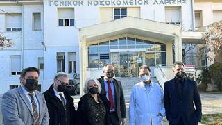 Συναντήσεις ΚΕ.ΤΕ.Κ.Ν.Υ με τις Διοικήσεις των Νοσοκομείων Βόλου, Λάρισας, Παπαγεωργίου, ΑΧΕΠΑ