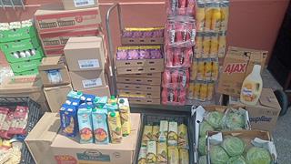 Πολύτιμη δωρεά στο Άσυλο Ανιάτων από την Τράπεζα Τροφίμων