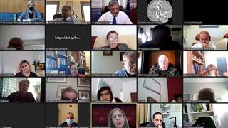 Ενημερωτική συνάντηση της Μίνας Γκάγκα, με θέμα τη χορήγηση των αντιϊικών φαρμάκων για την Covid-19.