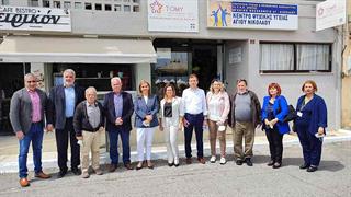 Επίσκεψη της Υφυπουργού Υγείας Ζωής Ράπτη στον Άγιο Νικόλαο Λασιθίου