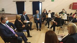 Επίσκεψη της Αν. Υπουργού Υγείας Μίνας Γκάγκα στα Ιωάννινα και στο ΓΝ Αιγίου