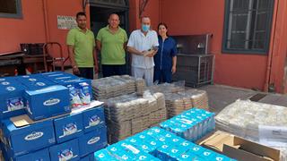 Το Άσυλο Ανιάτων παρέλαβε δωρεά τροφίμων