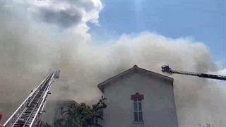 Πυρκαγιά στο ελληνικό νοσοκομείο και γηροκομείο του Μπαλουκλί, στην Κωνσταντινούπολη