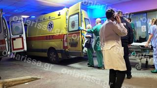 Σκηνικό πολέμου στα νοσοκομεία της Λάρισας