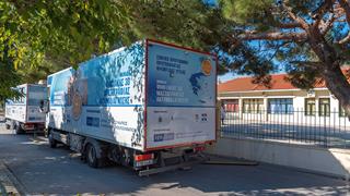 144η Αποστολή των Κινητών Ιατρικών Μονάδων στον Αγ. Ευστράτιο 