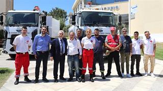 Ο ΕΕΣ δώρισε 3 υπερσύγχρονα οχήματα αντιμετώπισης πυρκαγιών στους Δήμους Ραφήνας-Πικερμίου και Μαραθώνα