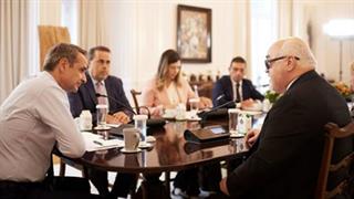 Συνάντηση Μητσοτάκη με τον πρόεδρο της ΕΣΑμεΑ - Τα αιτήματα προς τον πρωθυπουργό