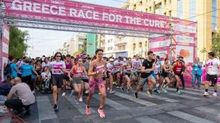 44.000 έτρεξαν, περπάτησαν και στήριξαν τον αγώνα ενάντια στον καρκίνο του μαστού
