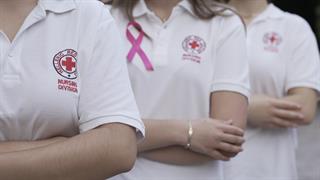 Ο Ελληνικός Ερυθρός Σταυρός πρωτοστατεί στις δράσεις ενημέρωσης και ευαισθητοποίησης για τον καρκίνο του μαστού