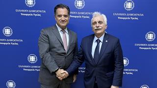 Τον Α. Γεωργιάδη συνάντησε ο πρόεδρος του Ελληνικού Ερυθρού Σταυρού