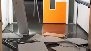 'Επεσε ψευδοροφή στο νοσοκομείο Ρίου - Είχε τοποθετηθεί πριν από έξι μήνες