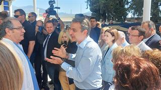 Θεσσαλονίκη: Ο Κ. Μητσοτάκης στο νοσοκομείο 