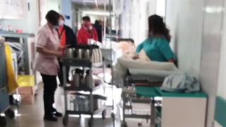 85 ράντζα μετά τη χθεσινή  εφημερία του νοσοκομείου 