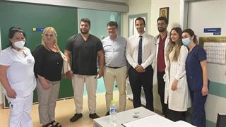 Σε υγειονομικές δομές του νομού Ηλείας ο Άρης Αγγελής