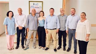 Επίσκεψη Ειρήνης Αγαπηδάκη στην  Ίο