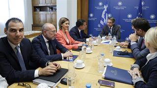 Τι συζητήθηκε κατά την επίσκεψη Μητσοτάκη στο υπουργείο Υγείας 