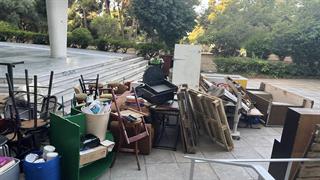 Επιχείρηση εκκένωσης του αυτοδιαχειριζόμενους κυλικείου Ιατρικής ΑΠΘ