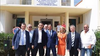 Γεωργιάδης από τη Λέρο: Δεν σκοπεύουμε να ιδιωτικοποιήσουμε το ΕΣΥ