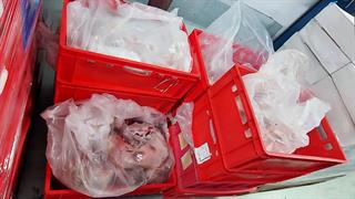 Κατασχέθηκαν 26.670 κιλά αλλοιωμένων κρεάτων 