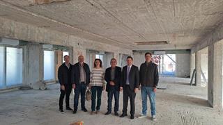 Ο Πρύτανης του ΕΚΠΑ επιθεώρησε την υπό κατασκευή ‘’πράσινη’’ Φοιτητική Εστία του Πανεπιστημίου