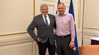 Συνάντηση του Προέδρου του ΙΣΑ και της Ελιτούρ Γ. Πατούλη με τον Υπουργό Εξωτερικών Γ. Γεραπετρίτη