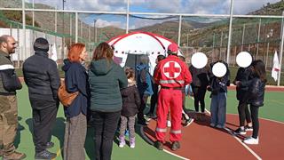 Ο ΕΕΣ ενημέρωσε μαθητές της Αμοργού για την προστασία από σεισμούς