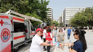 Ο ΕΕΣ τιμά την Παγκόσμια Ημέρα Υγείας με μεγάλη δράση στην Πλατεία Συντάγματος