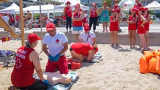 Ο ΕΕΣ πραγματοποίησε δράση ενημέρωσης για την ασφάλεια στο νερό στην Περαία Θεσσαλονίκης