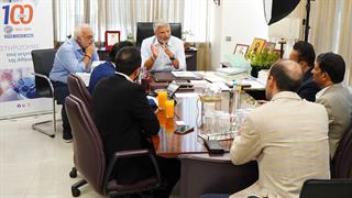 Συνάντηση του προέδρου της ΕΛΙΤΟΥΡ με ανώτατα στελέχη της Krsnaa Diagnostics