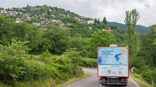 203η Αποστολή Κινητών Ιατρικών Μονάδων στον Λαιμό Πρεσπών