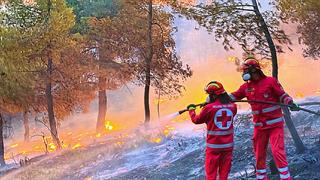 Ο Ε.Ε.Σ. στην πρώτη γραμμή στα πύρινα μέτωπα σε Θεσσαλονίκη, Ρόδο και Οινόη Αττικής