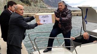 Αποστολή ιατροφαρμακευτικού υλικού στην Αθωνιάδα Εκκλησιαστική Ακαδημία του Αγίου Όρους 