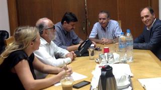 Συνάντηση Κουρουμπλή με Σταθάκη