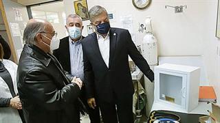 Προσφορά απινιδωτή στην Ελληνική Καρδιολογική Εταιρεία